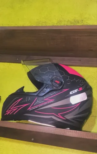 Capacete Fw3 Gt2 preto fosco com Narigueira