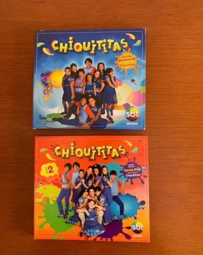 Cd Chiquititas volume 1 e 2 (acompanha os brindes)