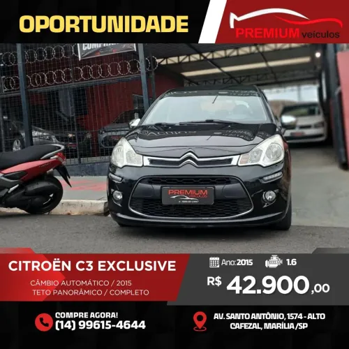 Citroen C3 Excl. 1.6 VTI Flex Start 16V 5P Aut. 2015