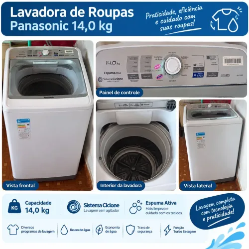 Vende - se máquina de lavar Panasonic