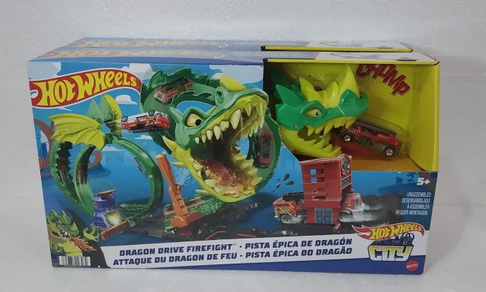 2 Pistas Hot Wheels Épica do Dragon lacradas