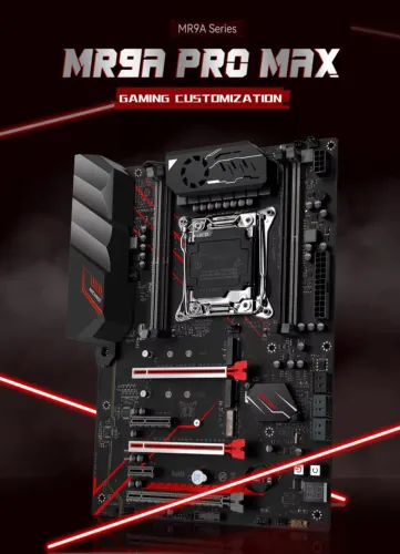kit Placa-mãe MACHINIST X99 MR9A PRO MAX + Xeon 2683 V4 + air Cooler 120mm