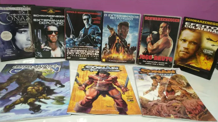 Dvds Arnold Schwarzenegger originais