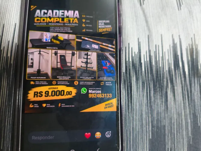 Academia caseira