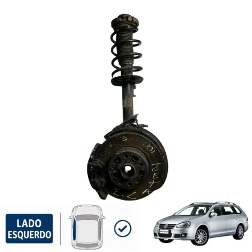 Torre Suspensão Telescópio esquerdo Volkswagen Jetta Variant 2.5 2011