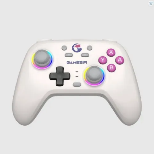 ? Controle Sem Fio GameSir Nova HD Rumble NS ? Hall Effect, Switch/PC/iOS/Android, Branco