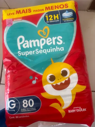 Fralda Pampers G c/80