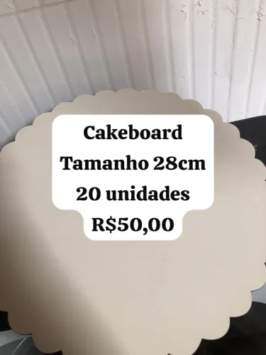 Cakeboard para bolo