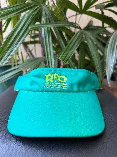 Viseira Corrida Olympikus Maratona do Rio de Janeiro fitness Run Esportes