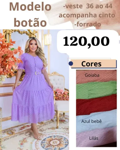 Vendo lindo vestido evangélico
