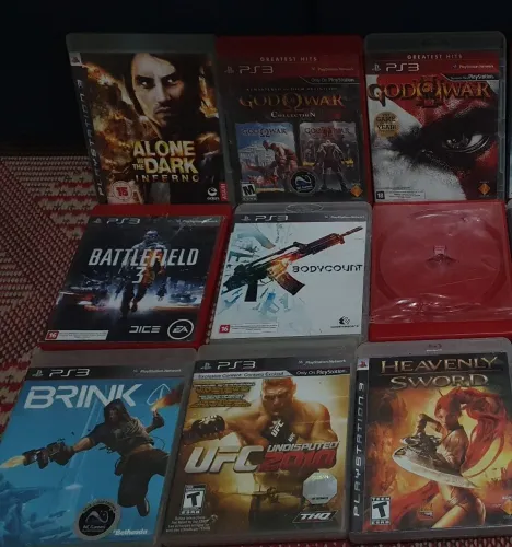 Jogos Playstation 3 usados-50 reais cada (preço negociável)