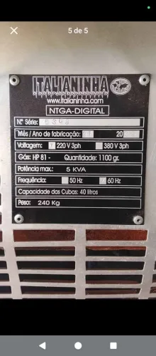 Máquina Italianinha