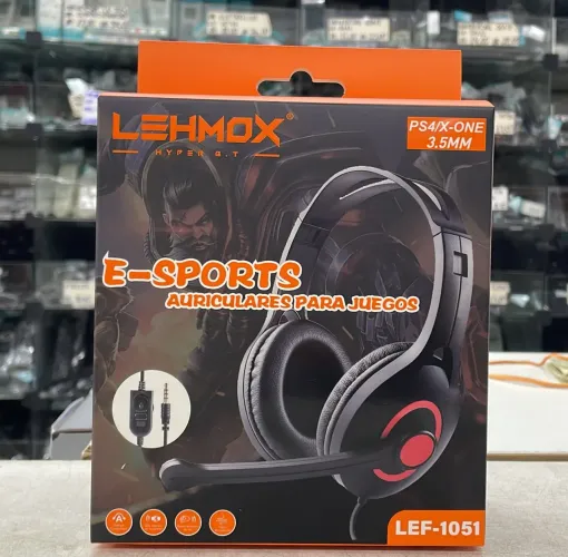 Headset Gamer P2 LEF-1051 Lehmox Hyper G.T.<br>
