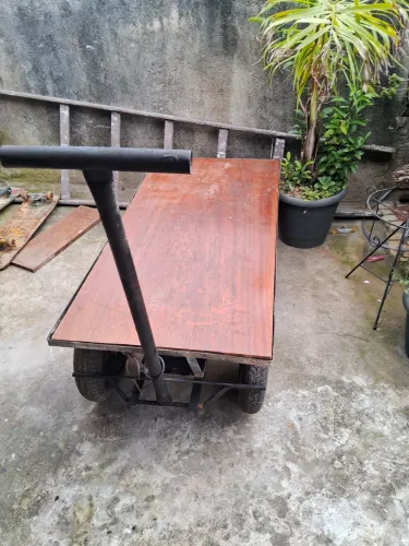 Carrinho plataforma de carga 