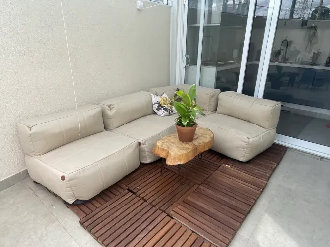 Sofá Modular Ecoflame Garden - 4 Módulos (2,50m)