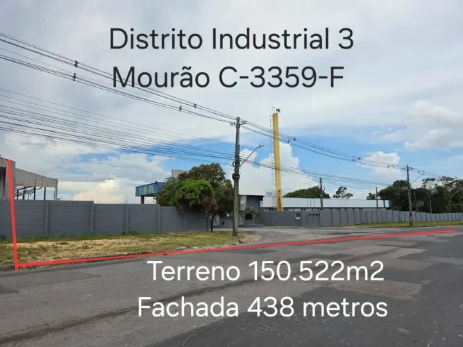 Terreno com 150.532m2. Av Flamboyant. no Distrito Industrial 2. Ótimo Preço e Localização