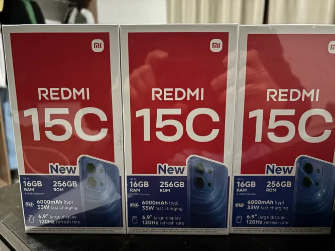 Promoção Xiaomi novo 15C 256 Lacrado