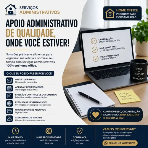 Serviços administrativo para sua empresa