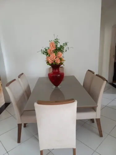 Mesa de jantar 6 cadeiras