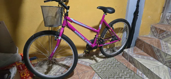 Bicicleta Aro 26 Houston Foxer Maori 21 Marchas com Cesta 