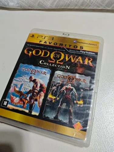 Jogo God of War collection PS3