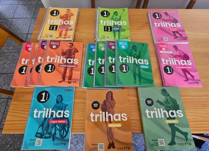 Livros FTD - 1° ano ensino médio