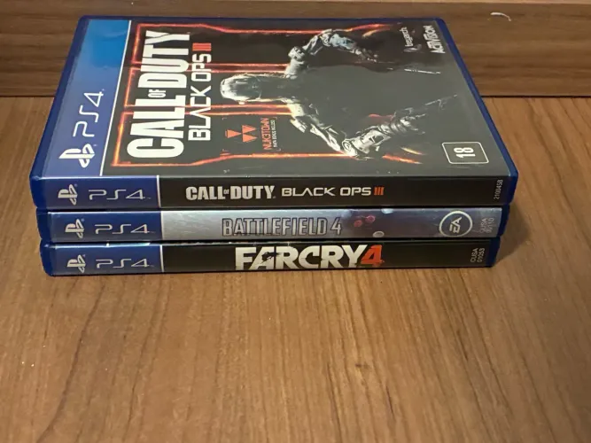 Call of Duty Black Ops III, Far cry 4, Battlefield 4