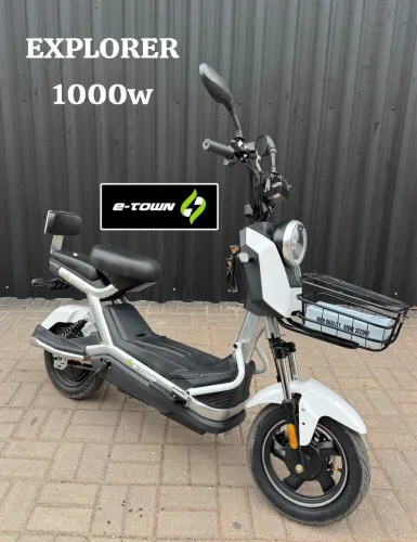 Scooter Elétrica Explorer branco 1000w