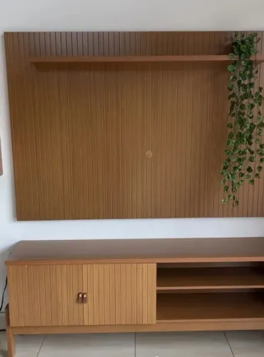 Rack Com Painel Para TV Até 55" (Produto Novo)