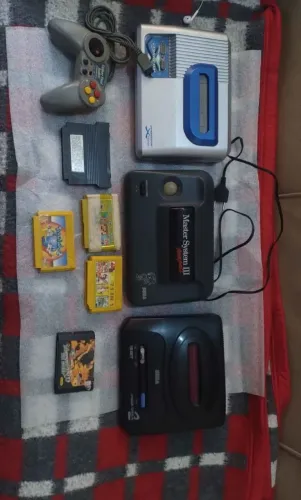 Lote de games antigos funcionando