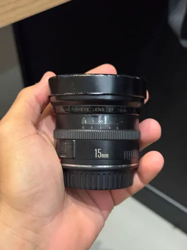 CANON EF 15mm 2.8 RARÍSSIMA
