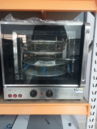 Nz. Forno elétrico convector analógico 4 assadeiras giratórias TITÃ