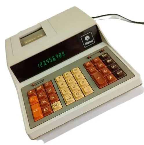 Calculadora De Mesa Dismac 122 MPV Raridade