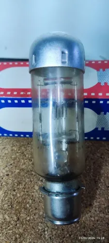 Lâmpada Halógena Tungsram 750W 120V - Projetor / Iluminação Cênica - Vintage  