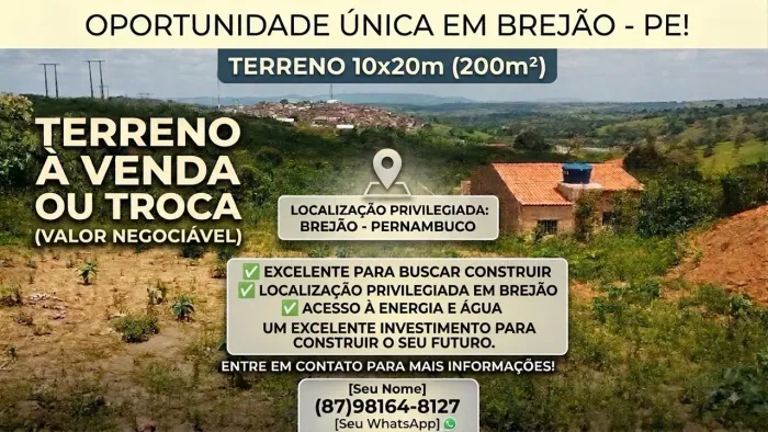 Terreno 10x20