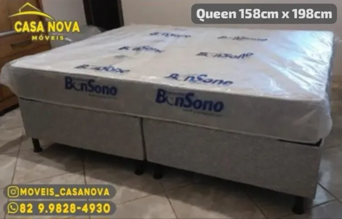 Cama Box Queen