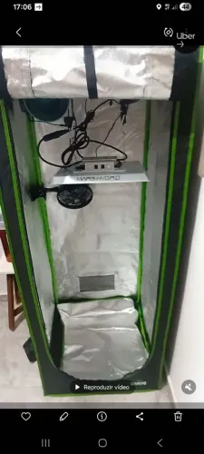 Estufa grow 60x60 + fertilizantes + gorillas