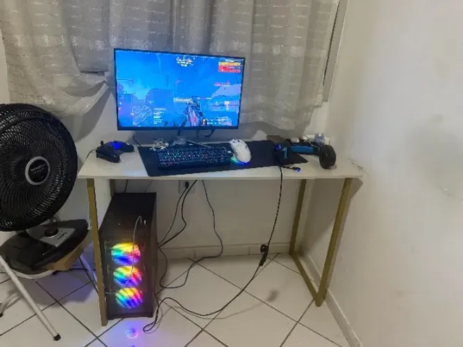 PC Gamer Completo (monitor mais perifericos) RX 580 8GB Monitor 100Hz 16GB RAM