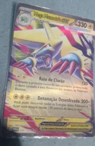 Carta de pokémon MEGA MANECTRIC