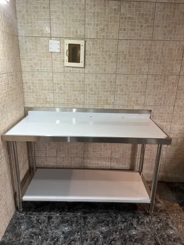Mesas e bancadas de inox Novas 