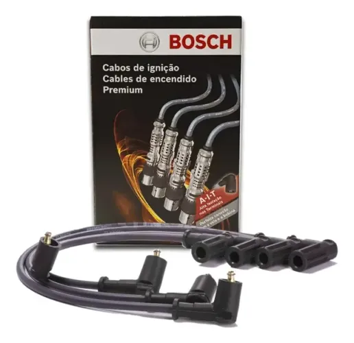 Jogo Cabo Velas Bosch Fiat Tipo 1.6  93/ em diante Até 95 F00099c06