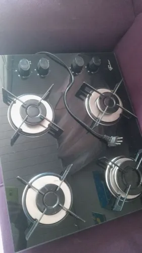 Cooktop 4 bocas Fischer novo