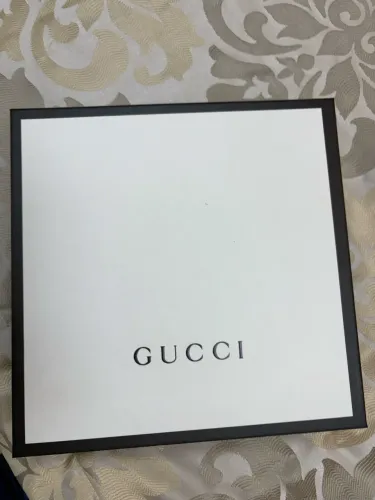 Caixa Gucci branca - 16x16cm