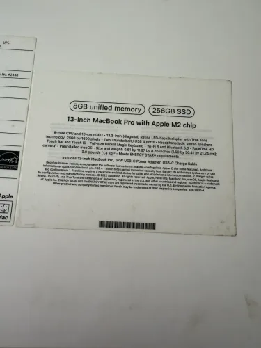 Mac book pro with  m2 chip 