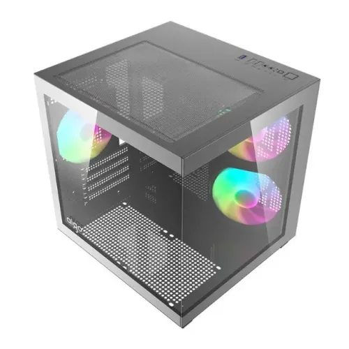 Gabinete Gamer Aigo Apollo A275 Preto (SEM FANS) - Novo