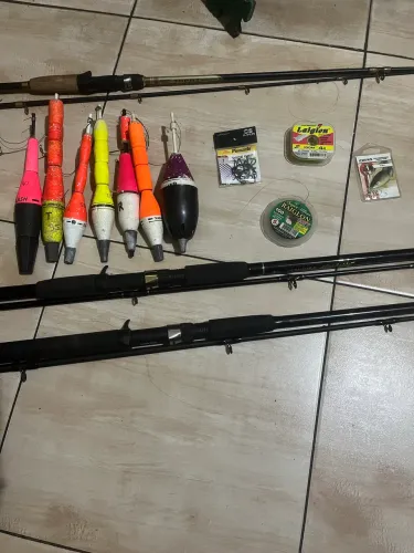 Kit de pesca/ leia a descrição