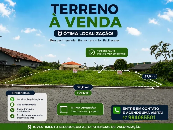 Terreno a venda em Araquari