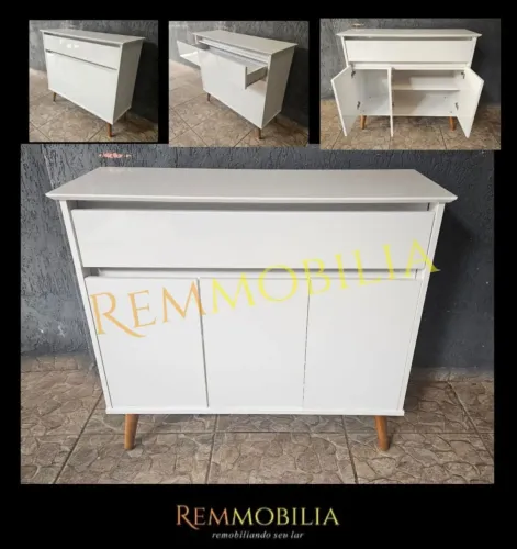 BALCÃO APARADOR RETRÔ NOVO / ENTREGAMOS MONTADO