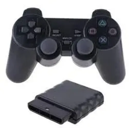 Controle Ps2 Sem Fio Playstation 2 Joystick Play2