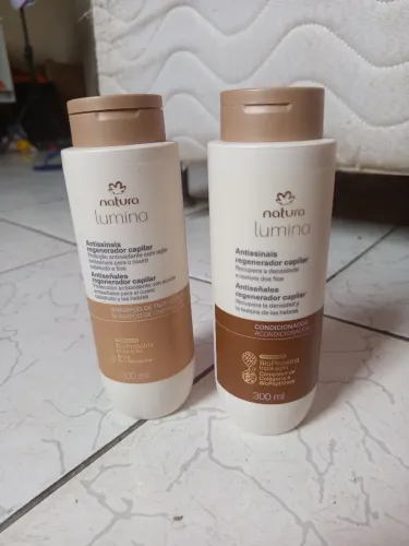 Kit shampoo e condicionador Antissinais Natura